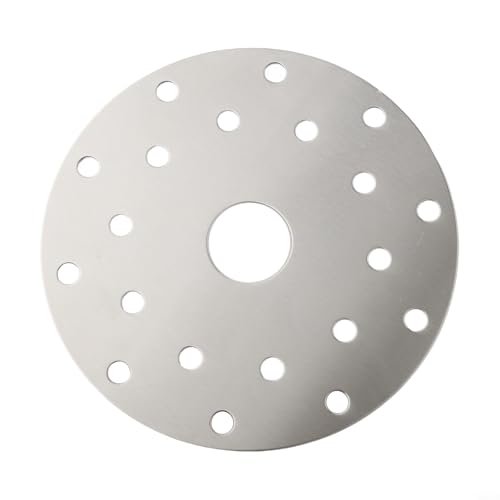 Edelstahl-Wärmeverteiler-Adapter für Induktionskochfelder, geeignet für verschiedene Kochgeschirr-Typen (14,8 cm) von babominimer