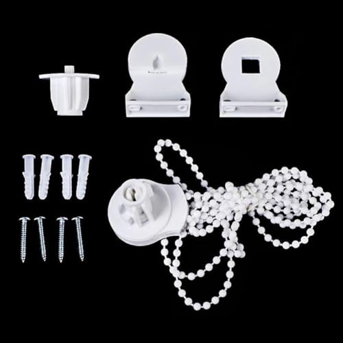 Für Rollo-Set mit 25 mm Durchmesser, mit Halterungen und 2 m Perlenkette Für Rollo-Set mit 25 mm Durchmesser, mit Halterungen und 2 m Perlenkette von babominimer