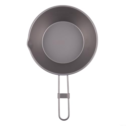 Für Wanderbegleiter, ultraleicht, faltbar, 450 ml Fassungsvermögen, Topf mit einfachem Ausgießer (450 ml mit Ausgießer) von babominimer