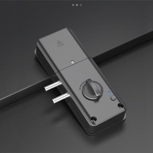 Holztürschloss mit IC-Karte schlüsselloser Eingang, unsichtbares elektronisches Sicherheitsschloss für den Innenbereich, einfache Installation ohne Bohren, Anti-Einbruch-Schloss für Zuhause o von babominimer