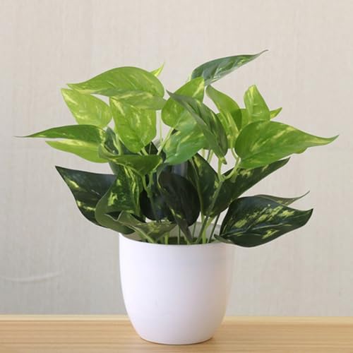 Kunst-Bonsai-Blumenarrangement für den Bürogebrauch, perfekte Ergänzung für Bücherregale und Schreibtische (G) von babominimer