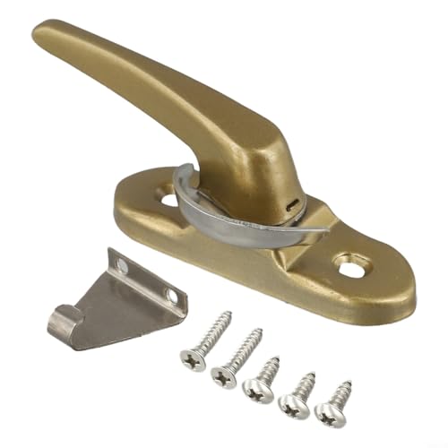 Multifunktionales Edelstahl-Fensterschloss für erhöhte Sicherheit und Installation (Gold) von babominimer