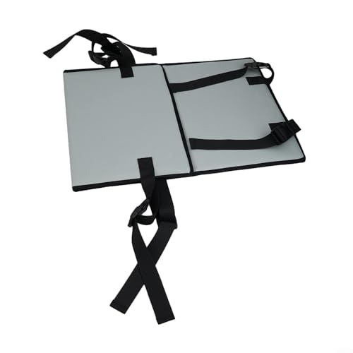 Oxford Cloth PVC Kids Etagenbett Leiter Sicherheitsabdeckung 79 x 38 cm Anti-Kletterschutz für Schlafzimmer, Wohnmobil und Balkonleiter, verhindert unbeaufsichtigtes Klettern von Kindern (grau) von babominimer