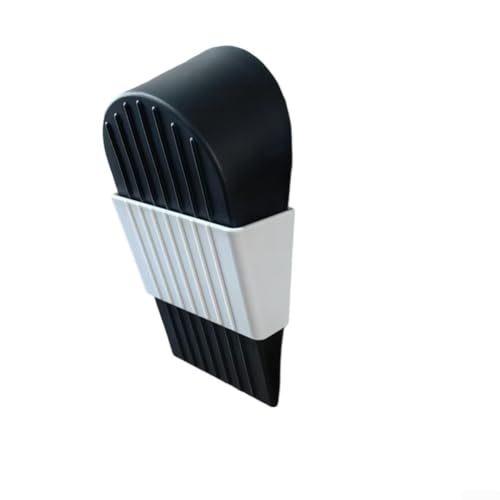 Punch-Gummi-Türstopper mit wandmontiertem Aufbewahrungsregal, großer TPR-winddichter Bodenkeil für Haus-, Büro- oder Hoteltüren, rutschfestes Design, passt unter die meisten von babominimer