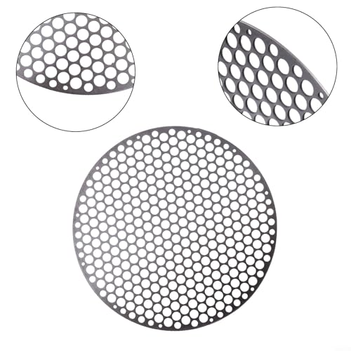 Rundes Grillrost aus Edelstahl zum Grillen, Backen und Kühlen verschiedener Lebensmittel (26 cm) von babominimer