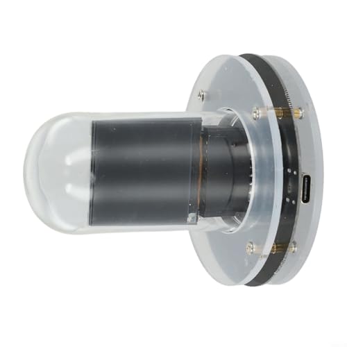Smart Optical Tube Clock with For Wifi Connectivity for Automatic Updates and Interactive Touch Controls von babominimer