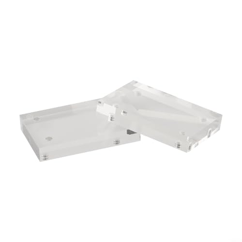 Stabiler Acryl-Bilderrahmen, magnetischer 10 + 10 mm Halter für einfachen Zugriff auf geschätzte Bilder (9 x 13 cm) von babominimer