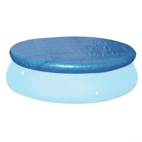 Staubdichte Pool-Abdeckung, einfach zu sichern und zu verwenden, verschiedene Größen zur Auswahl (Durchmesser 244 cm) von babominimer