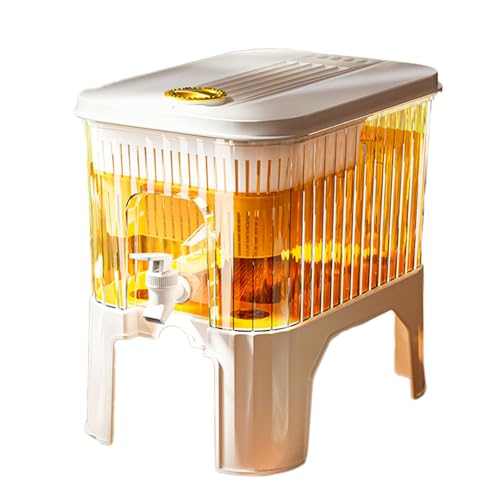 Tragbarer Wasserkocher mit tropffreiem Wasserhahn, geeignet für verschiedene Getränke zu Hause oder Veranstaltungen (5 l mit Filter + Basis) von babominimer