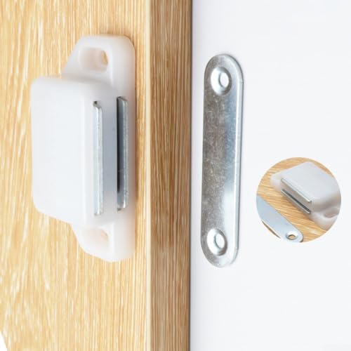 Tür-Magnetriegel, 2510 Stück, für Küchenschränke und Badezimmerschränke, starkes Schnappverschluss-System (5 Stück) von babominimer