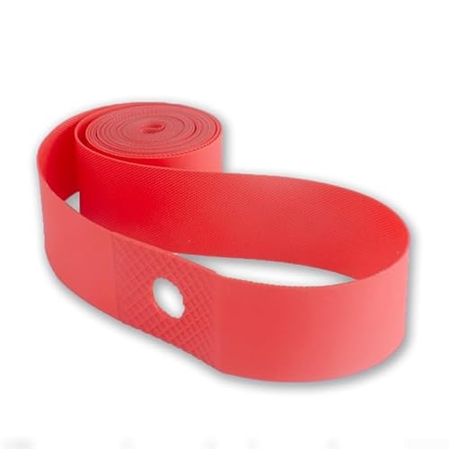 ZTTO Fahrradschlauch-Felgenpolster für effektiven Schutz vor Glas, Dornen und Nägeln (69,5 cm rot), 2 Stück von babominimer