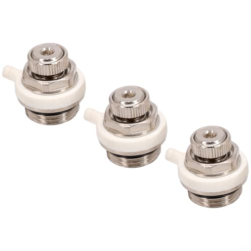babominimer 1/5.1 cm BSP Automatisches Entlüftungsventil Heizkörperventil mit Abschaltkappe, Selbstentlüftung Heizsystem Luftablassventil für herkömmliche Heizkörper, stufenlose automatische babominimer 1/5.1 cm BSP Automatisches Entlüftungsventil Heizkörperventil mit Abschaltkappe, Selbstentlüftung Heizsystem Luftablassventil für herkömmliche Heizkörper, stufenlose automatische von babominimer