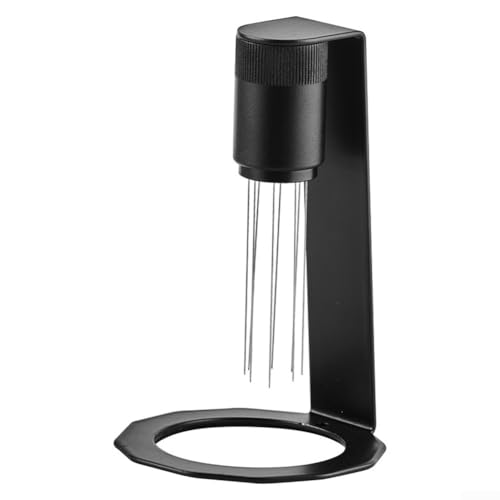 babominimer 1 x magnetischer Kaffeeverteiler, Nadel-Typ-Kaffee-Verteiler mit Basis für effiziente Verteilung des Kaffeesatzes und Klumpen zum Brechen, 8-Nadel-Konfiguration babominimer 1 x magnetischer Kaffeeverteiler, Nadel-Typ-Kaffee-Verteiler mit Basis für effiziente Verteilung des Kaffeesatzes und Klumpen zum Brechen, 8-Nadel-Konfiguration von babominimer