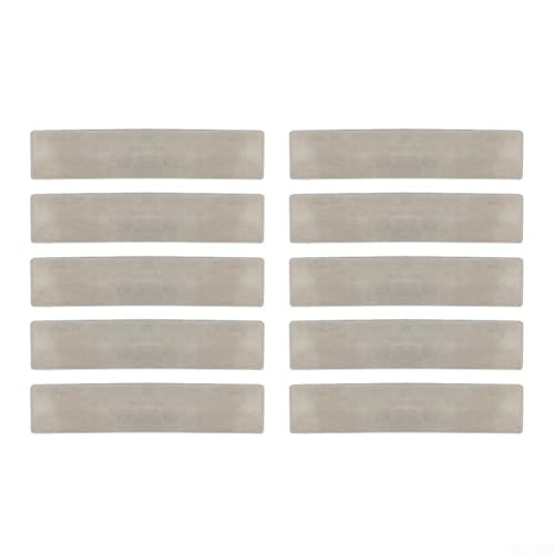 babominimer 10-teiliges Ventilplatten-Set, leise Öl-Luft-Kompressor-Pumpenkopf-Ventilplatten-Set, langlebige Metall-Ersatzteile für Luftkompressor-Reparatur und Wartung, kompatibel mit (I) von babominimer