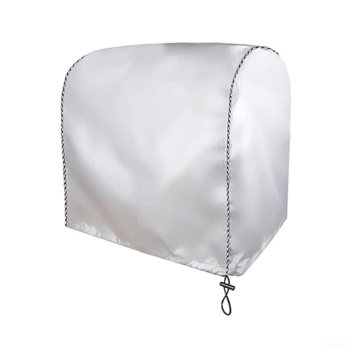 babominimer 3D-Drucker-Abdeckung, wasserdicht, Staubschutz, Oxford-Stoff mit Kordelzug-Design, für Druckerzubehör, Silber, 50 x 50 x 55 cm, 55 x 55 x 55 cm (50 x 50 x 55 cm) von babominimer