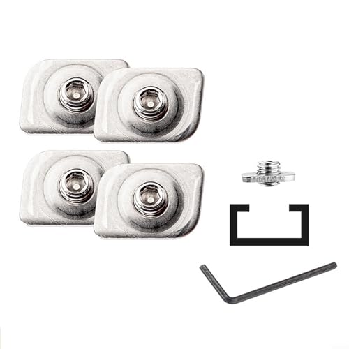 babominimer 5 Stück Edelstahl für Fensterstopper, ohne Bohren, Endplatten, einfache Installation, verstellbare Öffnung, Sicherheits-Hardware für Belüftung, Heimwerker (18,5 mm) von babominimer