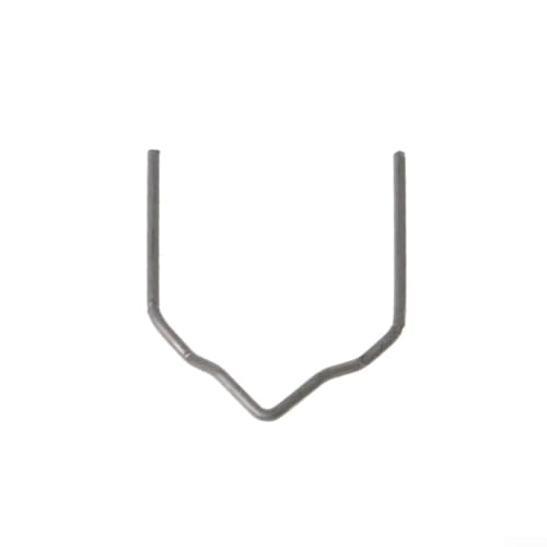 babominimer 800 Stück Edelstahl-Kunststoff-Schweißklammern-Sortiment-Set mit 8 Arten, einschließlich flacher, welliger und eckiger Heißhefternägel, 0,6 mm und 0,8 mm vorgeschnitten für Nylon von babominimer