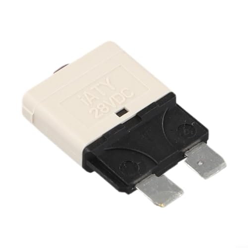 babominimer ATC-Flachsicherungsschutzschalter, 12 V, 24 V, zurücksetzbar, automatisches manuelles Zurücksetzen, 5–30 A, Überlastschutz, Standardgröße (25 A) von babominimer