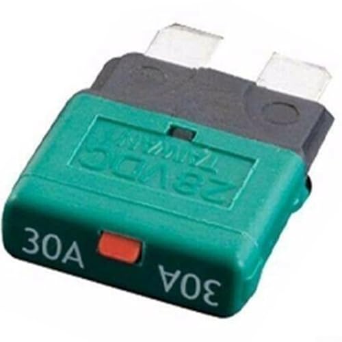 babominimer ATC-Flachsicherungsschutzschalter, 12 V, 24 V, zurücksetzbar, automatisches manuelles Zurücksetzen, 5–30 A, Überlastschutz, Standardgröße (30 A) von babominimer