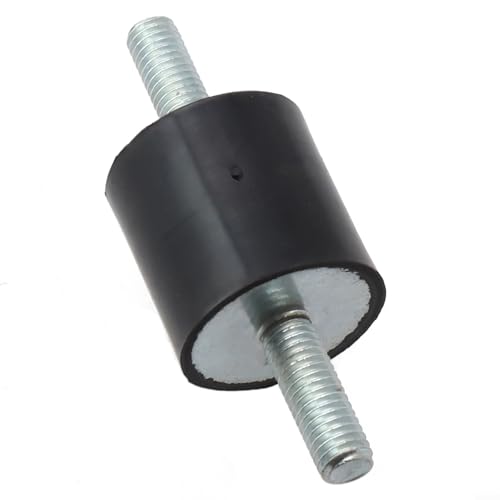 babominimer Anti-Vibrations-Füße für Klimaanlage und Wärmepumpe, 4 Stück, Hochleistungs-Gummi und Stahl, M8-Gewinde, Vibrationsisolations-Pads für Innenluftqualitätsgeräte, von babominimer