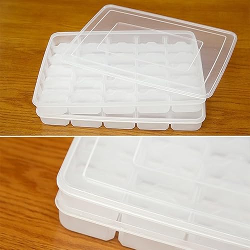 babominimer Aufbewahrungsbox mit 30 kleinen Gittern, PP-Material, Lebensmittelbehälter, Regal-Halter, hitzebeständiger Organizer für Frischhaltung und von babominimer