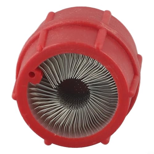 babominimer Autobatterieklemmen-Reinigungswerkzeug, elektrische Bürste, Kunststoffschaft, Pfostenreiniger für Automobilwartung, rot, schwarz, tragbare Drahtbürste, Rostentferner, Reiniger babominimer Autobatterieklemmen-Reinigungswerkzeug, elektrische Bürste, Kunststoffschaft, Pfostenreiniger für Automobilwartung, rot, schwarz, tragbare Drahtbürste, Rostentferner, Reiniger von babominimer