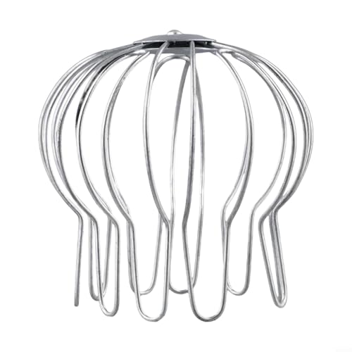 babominimer Dachrinnenschutz, Edelstahl, Fallrohrfiltereinsatz für Regenwasserrohrkappe, Dachrinne für Laubstopper, Bodenablauf und Balkonablaufabdeckung (110–120 mm) von babominimer