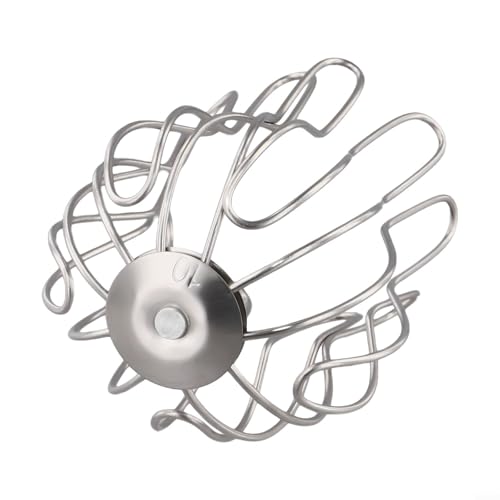 babominimer Dachrinnenschutz, Edelstahl, Fallrohrfiltereinsatz für Regenwasserrohrkappe, Dachrinne für Laubstopper, Bodenablauf und Balkonablaufabdeckung (90–105 mm) von babominimer