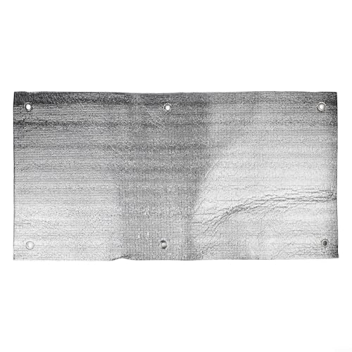 babominimer Doppelschichtige Aluminiumfolie, Isolierfolie, 6 mm dick, thermische Kontrolle, Schiebedach für Fenster, Sonnenschutz für Sommer-Wärmeblock und Winterwärmespeicherung, energiesparend (50 x von babominimer