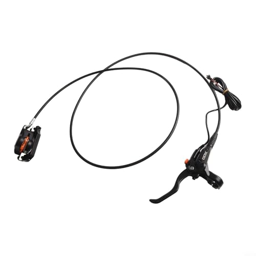 babominimer E-Bike Hydraulisches Scheibenbremsen-Set, 850 mm Vorderrohr, 1550 mm Hinterrohr, kompatibel mit 140/160/180 mm Bremsscheiben (rechts vorne). (links hinten) von babominimer