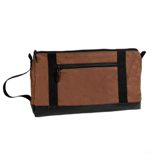 babominimer Elektriker-Werkzeugtasche aus Segeltuch mit wasserdichtem PVC-Boden für Reparaturwerkzeuge, Farbbedarf und Campingausrüstung (B) von babominimer