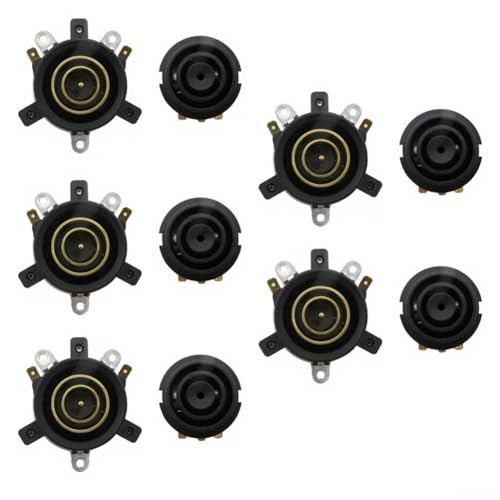 babominimer Elektrischer Wasserkochersockel, Thermostat-Anschluss, oben unten, passendes Set, schnelle Heiztemperaturregelung (4) von babominimer