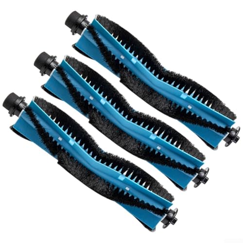 babominimer Ersatz-Hauptrollenbürste für Saugroboter Puron PR10 RV-R650s RV-R670S Spark 980 langlebige Nylonborstenbürste, einfach zu installieren, Vakuumbürste (3 Stück) von babominimer