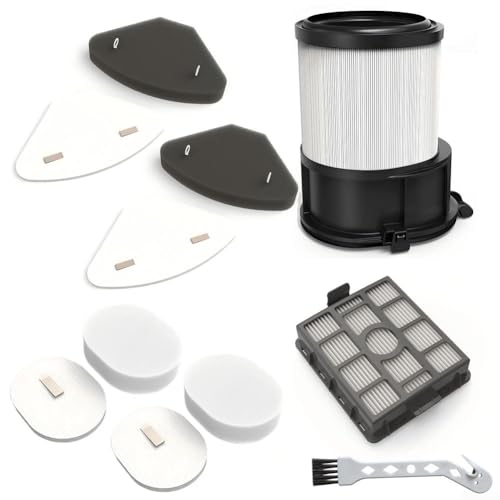 babominimer Ersatzfilter-Set für IP3251 IP3251C IP3252 Staubsauger mit Dock HEPA Pre Post Motor Schaumstoff-Filz von babominimer