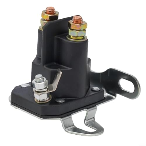 babominimer Für 12 V Starter-Magnetspule für Aufsitzmäher, 3 Klemmen, 150 A, Rasentraktor-Start für Relais, kompatibel mit Murray Snapper Castle Garden babominimer Für 12 V Starter-Magnetspule für Aufsitzmäher, 3 Klemmen, 150 A, Rasentraktor-Start für Relais, kompatibel mit Murray Snapper Castle Garden von babominimer
