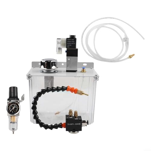 babominimer Für 3 l CNC-Werkzeugmaschinen, Kühlmittelschmierung, Sprühsystem mit magnetischer Basis, Ölnebelsprühpumpe für Metallbearbeitung, 24 V/110 V/220 V (24 V) von babominimer