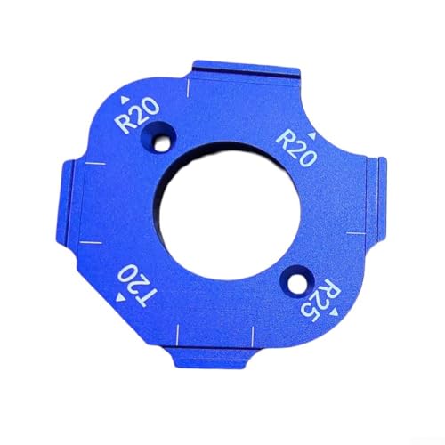 babominimer Für Holzbearbeitung Innen- und Außeneckschablone Kleiderschrank Eckpositionierungswerkzeug (RT20) von babominimer