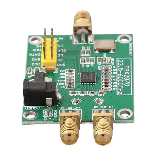 babominimer Für MAX2870 RF-Signalgenerator-Modul, 23,5–6000 MHz, PLL VCO-Signalquelle mit STM32-Treiber, -4 dBm bis +5 dBm, Ausgangsleistung 65 x 37 x 12 mm babominimer Für MAX2870 RF-Signalgenerator-Modul, 23,5–6000 MHz, PLL VCO-Signalquelle mit STM32-Treiber, -4 dBm bis +5 dBm, Ausgangsleistung 65 x 37 x 12 mm von babominimer