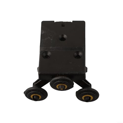 babominimer Für Schiebetür-Riemenscheibenkern mit Nylonrolle und Kunststoffkonstruktion für seitliche Montage an Kleiderschrank- und Schranktüren (oberer Radkern) von babominimer