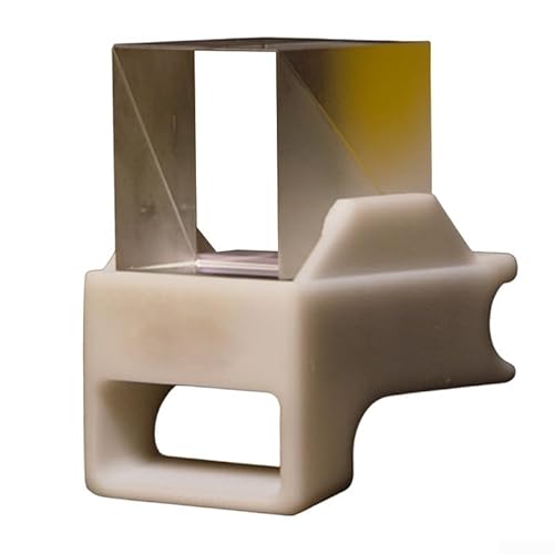 babominimer Holografische 3D-Holografie für Würfel-Display, Wetteruhr, Fotoalbum, GIF, Animation, Smart Home Decor, Echtzeit-Informationen, anpassbares Fotoalbum, Desktop-Gadget (weiß) von babominimer