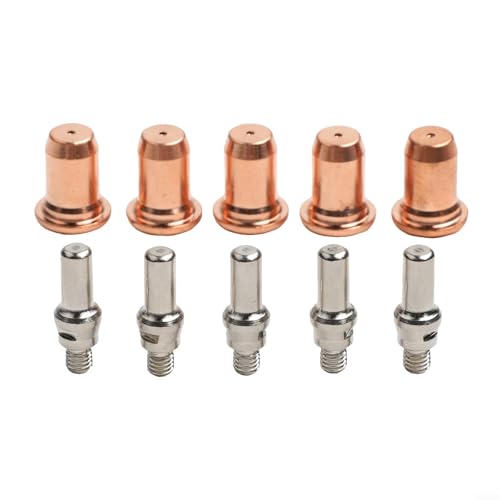 babominimer IPT-60 Plasmaschneider-Verbrauchsmaterialien-Set für Everlast für PowerPlasma 50S/60S – 10 Elektroden und 0,1 mm Düsen, kompatibel mit PT-60 Taschenlampe babominimer IPT-60 Plasmaschneider-Verbrauchsmaterialien-Set für Everlast für PowerPlasma 50S/60S – 10 Elektroden und 0,1 mm Düsen, kompatibel mit PT-60 Taschenlampe von babominimer