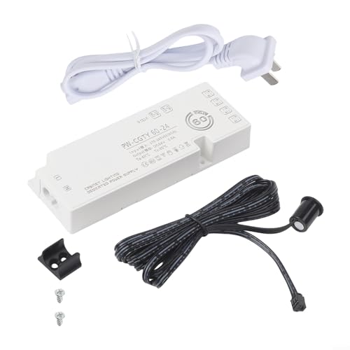 babominimer Infrarot-Bewegungsmelder, berührungslose Handwellensteuerung, 12 V-24 V, 60 W-120 W, Küchenschranklicht, Infrarot-Detektor, 5-10 cm Reichweite, 1,5 m Kabel von babominimer