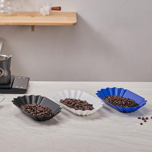 babominimer Kaffeebohnen-Probe-Tablett aus Kunststoff, zum Ausstellen und Verkosten, 300 ml, hitzebeständig, lebensmittelecht, für Kaffee-Schröpfen, Snacks und Vorspeisen in Küche, Café oder (schwarz) babominimer Kaffeebohnen-Probe-Tablett aus Kunststoff, zum Ausstellen und Verkosten, 300 ml, hitzebeständig, lebensmittelecht, für Kaffee-Schröpfen, Snacks und Vorspeisen in Küche, Café oder (schwarz) von babominimer