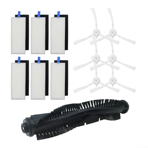 babominimer Kehrroboter-Zubehör-Set, kompatibel mit 360 S6 Staubsauger, Ersatzrollenbürste und Seitenbürsten, kompatibel mit Hochleistungs-Zuhause babominimer Kehrroboter-Zubehör-Set, kompatibel mit 360 S6 Staubsauger, Ersatzrollenbürste und Seitenbürsten, kompatibel mit Hochleistungs-Zuhause von babominimer