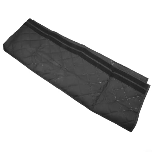 babominimer Klimaanlagen-Abluftk-Isolationsabdeckung, 12,7 cm Durchmesser, Abluftk-Isolierung, Sonnenschutz, energiesparend, Klimaanlagenk-Isolierung, 150 cm lang (schwarz) von babominimer