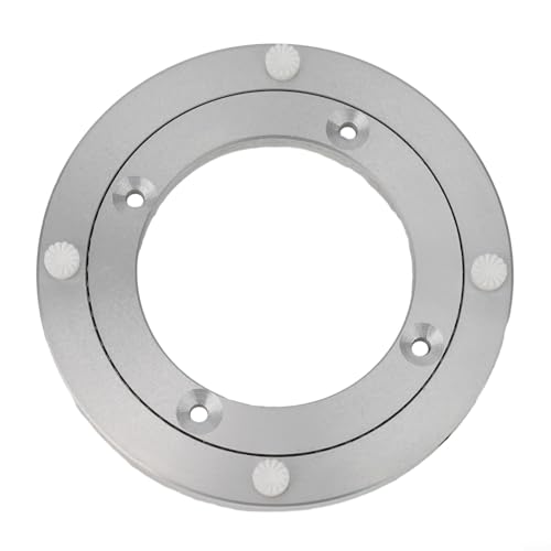 babominimer Lazy Susan Drehteller aus Aluminiumlegierung, 12–39 cm, drehbares Lager mit Edelstahl-Kugellagern, für Küche, Esstisch, Serviertablett, Gewürzregal oder 12,7 cm babominimer Lazy Susan Drehteller aus Aluminiumlegierung, 12–39 cm, drehbares Lager mit Edelstahl-Kugellagern, für Küche, Esstisch, Serviertablett, Gewürzregal oder 12,7 cm von babominimer