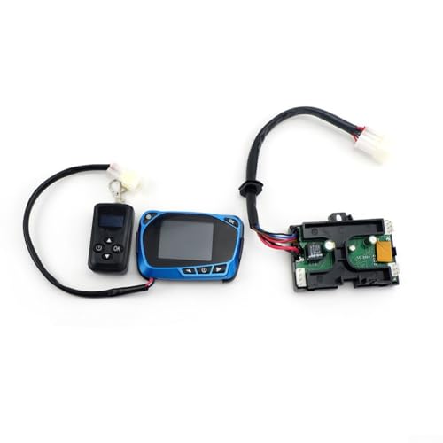 babominimer Lufterhitzer LCD Fernbedienung und Motherboard Kit, 12V Controller mit 3-poligem Stecker, 4-Tasten-Funkbetrieb, kompatibel mit 3KW/5KW/8KW babominimer Lufterhitzer LCD Fernbedienung und Motherboard Kit, 12V Controller mit 3-poligem Stecker, 4-Tasten-Funkbetrieb, kompatibel mit 3KW/5KW/8KW von babominimer