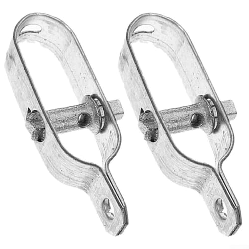 babominimer Metalldrahtspanner, Seilspanner, Kettenglieder, robuste Stahlkonstruktion für Zaun, Wäscheleine, Sonnenschutz, Gewächshaus, 2 Stück von babominimer