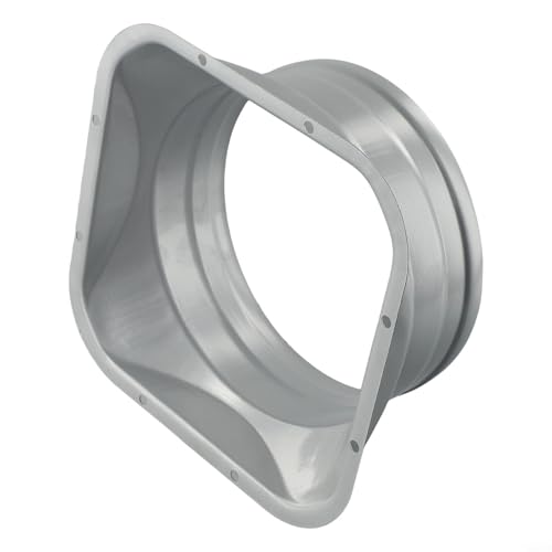 babominimer Metallk-Flanschverbinder mit verzinkter Stahlkonstruktion für 10,2 - 25,4 cm Lüftungsrohr, korrosionsbeständig, hochtemperatur- und kältebeständig, Wandhalterung (150 mm) von babominimer