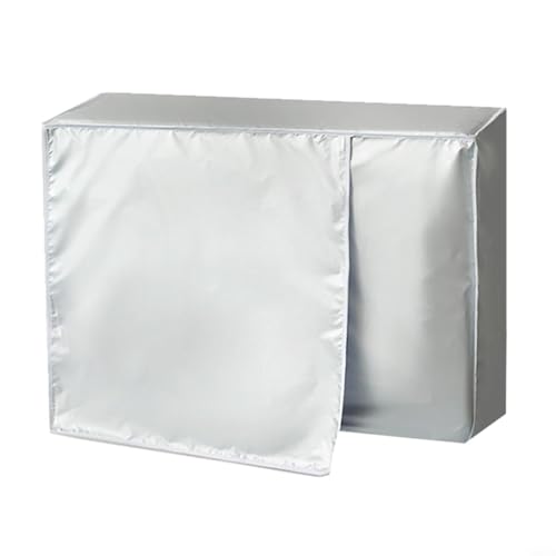 babominimer Oxford Cloth Air Conditioner Cover Waterproof Sunscreen Outdoor Unit Dust Protection Silver Polyester Multiple Sizes Available for 1P 1.5P 2P 3P (1-1.5P) von babominimer